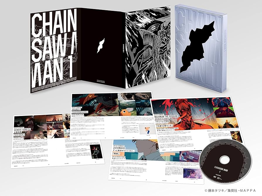 チェンソーマンBlu-ray MAPPA全巻購入特典 イラストカード6種セット チェンソーマン Blu-ray・DVD MAPPA全巻購入特典 イラストカード